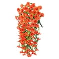 thumbnail image 4 of deevoka Hanging Artificial Flowers Silk Hanging Plants for Garden Yard Orange, 4 of 9