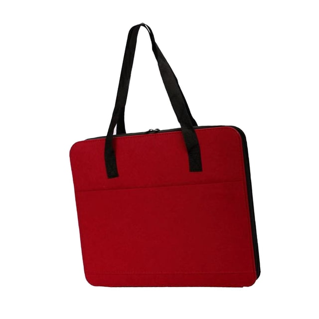 Organizador de almacenamiento para coches de juguete, contenedor con capacidad para 56 coches de juguete, con asa, estuche protector de transporte, rojo