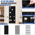 thumbnail image 2 of Over The Door Shoe Storage Over The Door Organizer Fabric Hanging Shoe Storage Organizer for Closet Door Behind The Door, 2 of 5