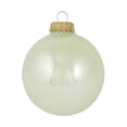thumbnail image 2 of Glass Christmas Tree Ornaments - 67mm / 2.63" [8 Pieces] Designer Balls from Christmas By Krebs Seamless Hanging Holiday Decor (Shiny Pearl), 2 of 6