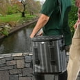 thumbnail image 3 of 15" Easy Tote Soft Cooler Gray Striped, 3 of 5
