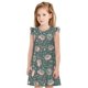 thumbnail image 1 of Fotbe Hedgehogs and Flowers Vestido de Dormir para Niñas de 3 a 10 Años, Mangas Cortas, Estilo Princesa, Pijama Camisón con Mangas Voladas-XX-Large, 1 of 6