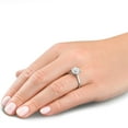 thumbnail image 4 of Pompeii 3 Ct Diamond Solitaire Lab Grown Engagement Ring in 14k White Gold (FG,VS1-VS2), 4 of 8