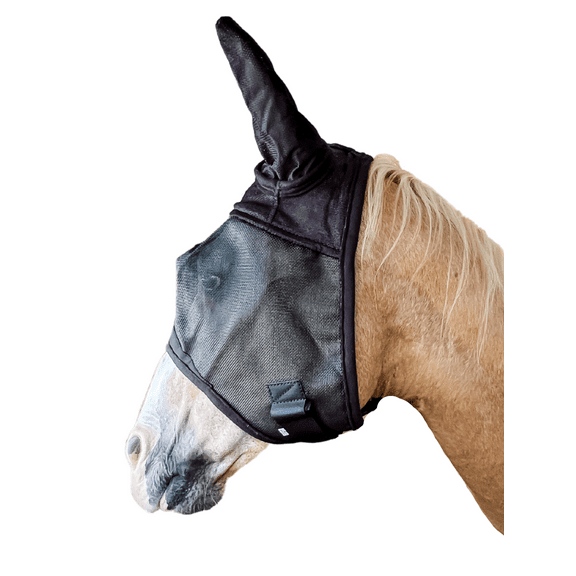 AJ Tack Fly Mask with Ears Large