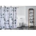 thumbnail image 3 of Moda Eiffel Fabric Shower Curtain, 3 of 3
