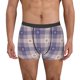 thumbnail image 1 of Fotbe Purple Floral Gingham Check Plaid Calzoncillos Tipo Boxer con Bolsa de Soporte Total para Hombre, X-Temp Fresco, Transpirable y de Secado Rápido-XX-Large, 1 of 5