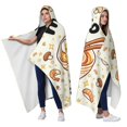 thumbnail image 2 of Cute Miso Ramen Wearable Blanket Hoodies for Women Men Adults Food Lovers Soft Cozy Cartoon Miso Ramen Hooded Blankets for Travel Sofa Decor Birthday Gifts 50X60 Inch, 2 of 5