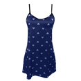 thumbnail image 4 of WTXUE Intimates | Nightshirts & Gowns Womens Sling Love Nightdress Lingerie | 1 Piece Blue L, 4 of 5