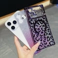 thumbnail image 6 of Case for iPhone 17 Pro, Compatible with MagSafe Gradient Glitter Bling Leopard Design Plating Camera Lens Protection Clear Soft Shockproof Anti-Scratch Cover for Women Girls, Gold, 6 of 11