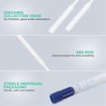 thumbnail image 3 of 50 Pack Disposable Oropharyngeal Sample Swabs Flocked Nasopharyngeal Specimen Swabs Specimen Collec, 3 of 4