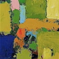 thumbnail image 2 of Friedlander, Allan 20x20 Gold Ornate Wood Framed with Double Matting Museum Art Print Titled - County Line III, 2 of 4