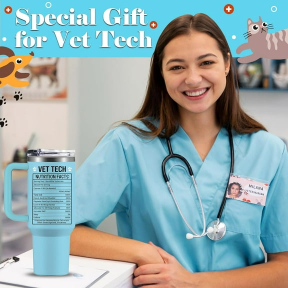 Nurse Gifts for Women, Nurse Daily Affirmations Tumbler Cup 40 OZ, LPN RN Gifts for Nurses Practitioner, Nurse Appreciation Gift, Nursing School Graduate Birthday Christmas Gifts for Nurse Week/Day