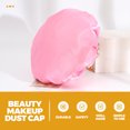 thumbnail image 2 of 3 Pcs Bonnets de Douche en Satin Imperméables Chapeaux de Bain Réutilisables pour Femmes, 2 of 8