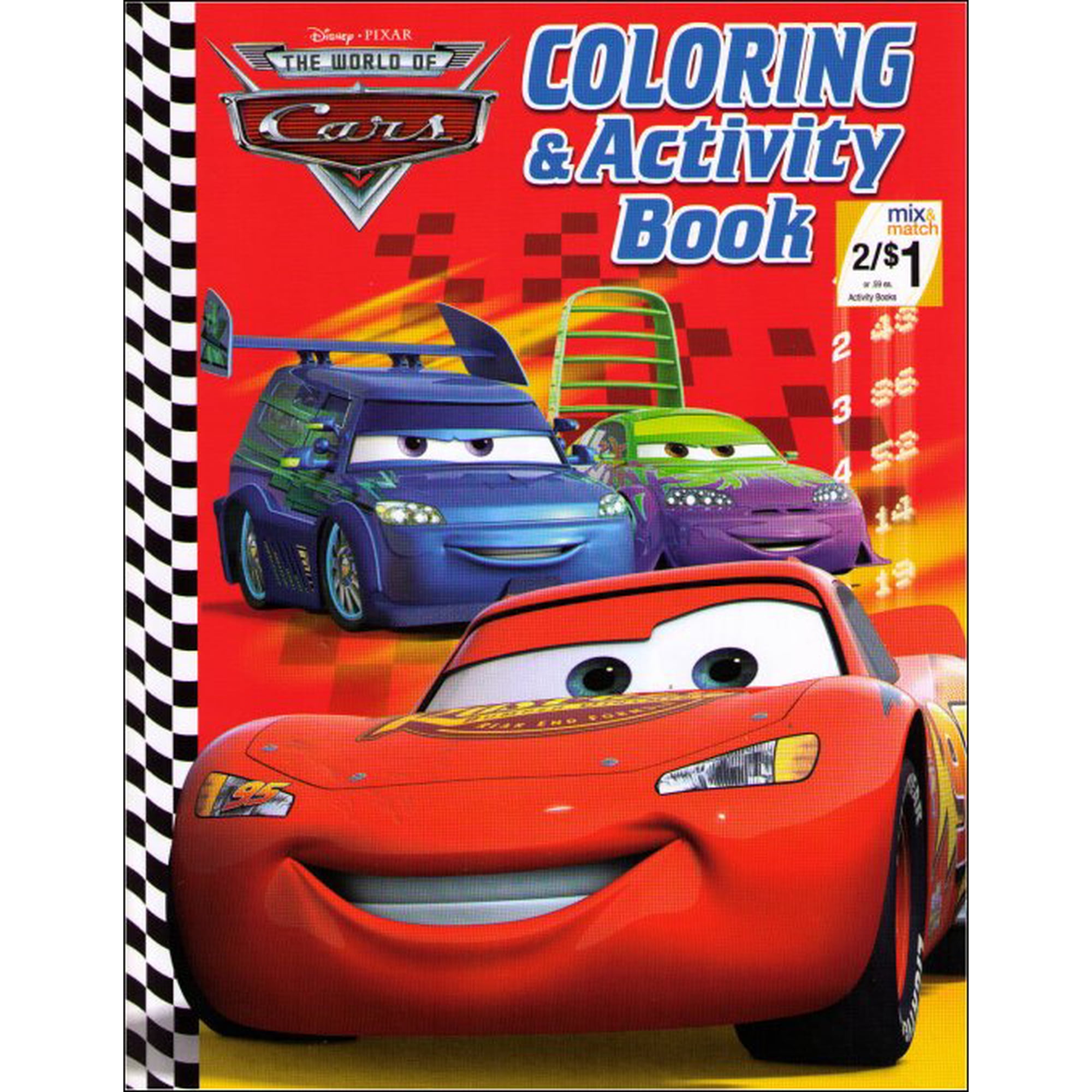 Pixar Cars Coloring Pages
