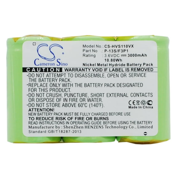 Replacement Battery for Hoover P-13S/F3P1,3000mAh/3.6V