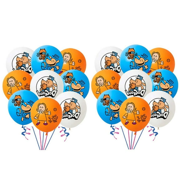 Dog Man Latex Balloons Party Supplies Birthday Decorations Decor Kit