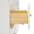 thumbnail image 4 of Ariel Hamlet 42 In. Right Offset Single Sink Base Cabinet In White, 4 of 9