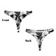 thumbnail image 3 of Fotbe Psychedelic Skull Illusion Art Tanga Sin Costuras para Mujer con Estampado – Panties Invisibles, Transpirables y Cómodos para Uso Diario-XX-Large, 3 of 6