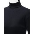 thumbnail image 4 of FashionOutfit Women's Double Long Sleeve Layer Turtleneck T-Shirt, 4 of 4