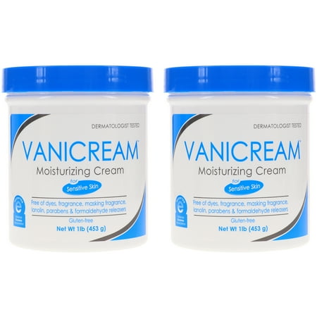 Vanicream Moisturizing Skin Cream 16 oz 2 Pack