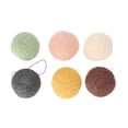 thumbnail image 3 of 6 Color Water Drop 100% Konjac Wash Face Flutter Natural Facial Care Body Sponges (Dry)02#, 3 of 14