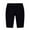 Black, variant on Mens Running Half Tight Shorts Bike Gym Workout Shorts Training Base Layer Athletic Performance Underwear Navy, L