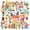 4A-50pcs, variant on 35pcs-50pcs Tropical Stickers Summer Kids Stickers Fun Kids Stickers for Luggage Laptop Notebook