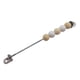 thumbnail image 5 of Tablero ocupado de 2 piezas, Material de bricolaje, tablero de actividades de aprendizaje de habilidades prácticas, juguete sensorial, tablero sensorial para actividades de juego Rosa de madera Hugo tablero ocupado, 5 of 10