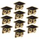 thumbnail image 4 of BRIGHTFUFU 12 broches de birrete de graduación: broches de solapa de metal para graduados de secundaria y universidad. Ideales como recuerdo de fiesta de graduación., 4 of 7
