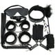 thumbnail image 3 of 10pcs/set Men's Sexy Restraints Bondage Props, Plush Adjustable Handcuffs Shackles Collar, Whip, Eye Mask, Nipple Clips, Rope, Feather Tickler, Sex Toys, SM Tools, Sex Accessories, Couple Gift, 3 of 5