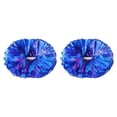thumbnail image 1 of 2 pompones de animadora con mango de 6 pulgadas. Azul, 1 of 8