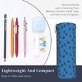 thumbnail image 3 of Honeii Tennis Rackets 1 Print Leather Pencil Case,Small Pencil Pouch,Durable Zippered Storage for School, Office, and Travel Essentials, 3 of 6