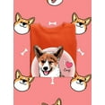 thumbnail image 3 of Corgi Smile I Heart Corgi Sweatshirt Women -Image by Shutterstock, Female Small, 3 of 4
