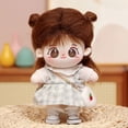 thumbnail image 2 of Muñeca de peluche de 20 cm con forma de estrella de algodón, estilo kawaii, sin atributos, ideal como regalo para fans., 2 of 6
