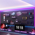 thumbnail image 4 of Kitchen No Punching Pegboard Wall Organizer Panel Shelves For Gamer Room,bathroom Storage Rack Organizer Pegboard Accessories, 4 of 5