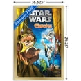 thumbnail image 3 of Star Wars: Ewoks - Key Art Wall Poster, 14.725" x 22.375", Framed, 3 of 3