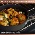 thumbnail image 6 of Calphalon Premier Hard-Anodized Nonstick 10-Inch and 12-Inch Fry Pan Set, 6 of 6