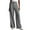 Grey, variant on Hpapadks Casual Pants for Women Wide Leg High Waisted Work Business Solid Dress Pant with Pockets Slacks for Women Beige L