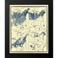 thumbnail image 2 of Baskin 12x14 Black Modern Framed Museum Art Print Titled - United States Population Census - Baskin 1876, 2 of 5
