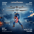 thumbnail image 3 of Marvel Licensed Avengers Captain America 2CH IR RC Helicopter, Ages 8+, 3 of 6