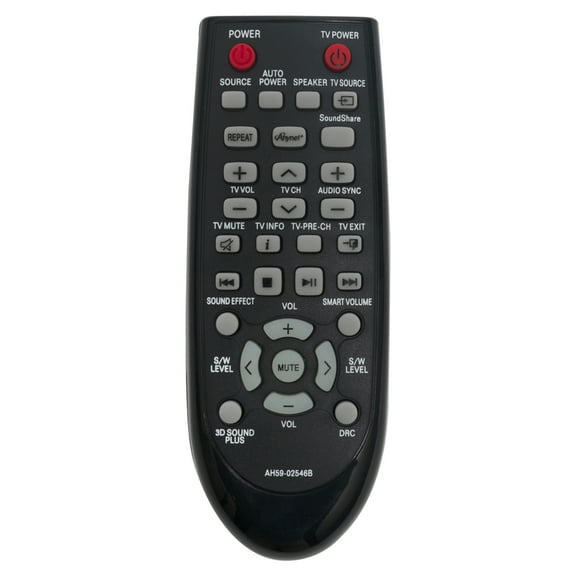 AH59-02546B Replaced Remote fit for Samsung Soundbar HW-F550 HW-F551 HW-FM55C HW-F551/ZA HW-FM55C/ZA HW-F550/ZA