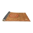 thumbnail image 2 of Ahgly Company Indoor Rectangle Abstract Orange Modern Area Rugs, 2' x 5', 2 of 4