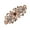 Champagne, variant on Vintage Delicate Fascinator with Rhinestones for 1920s Parties Delicate Crystal Flapper Flower Headpiece