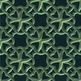 thumbnail image 1 of Ahgly Company Tapis d'Intérieur Lavable en Machine Carré Transitionnel Vert Sarcelle Profond, 4 Pieds Carré, 1 of 7