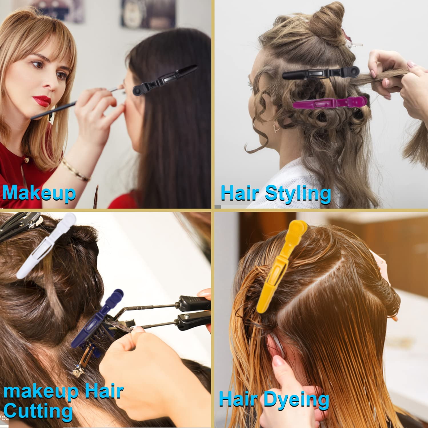 Mom's Darling Stylish Hair Accessories, Hair Bows, Ribbon Bows with Alligator  Clip/Hair Pins/Hair Clips