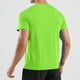 thumbnail image 4 of pstuiky camisetas de hombre, Camisa informal de malla con agujeros, ventilación, cremallera y solapa de manga corta para hombre, color liso ropa de hombre xl, 4 of 9