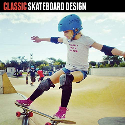 Triple 8 Skater Hardened Skate Helmet With Sweatsaver Liner Neon Zest Small Walmart Com Walmart Com