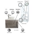 thumbnail image 4 of Combo de Gabinete para Baño con Ovalin y Monomando + Gabinete Organizador NARINEH, 4 of 6