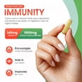 thumbnail image 4 of Mother Nature Organics Vitamin C Camu Camu Capsules, 1000mg, Organic Immunity Booster, Antioxidant, Vegan, 120 Count, 4 of 12