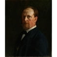 thumbnail image 2 of Peter Nicolai Arbo 15x18 Black Ornate Wood Framed Double Matted Museum Art Print Titled - Self-Portrait (1884), 2 of 5